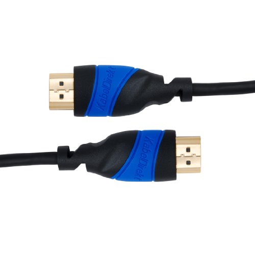 KabelDirekt 1,5m HDMI Kabel / kompatibel mit HDMI 2.0a/b, 2.0, 1.4a (Ultra HD, 4K, 3D, Full HD, 1080p, HDR, ARC, Highspeed mit Ethernet) – FLEX Series - 3
