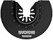 Produktbild Worx wa5066.3 80 mm Universal, die HSS Segment Sägeblatt für Sonicrafter/oszillierendes Werkzeug/Multitool (Pack von 3)