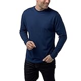 Charles Wilson Long Sleeved Plain Crew Neck T-Shirt