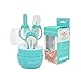 Baby Nail Clipper Set, Halovie Toddler Baby Nail Clippers Set with Scissors Nail File Tweezers Baby Nail Care Set(Blue)