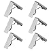 Produktbild Gaosheng 6er Stabil Tischdeckenklammer Edelstahl Tischdecke Clips Tischtuch Clips - Silber für Garten, Picknicks Hochzeiten Party Küche und Restaurant
