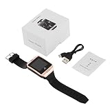 Q18 Smart Watch Kartensteckplatz Anruf Schlaf Monitor Unisex Armbanduhr für Android Bluetooth Handy synchronisiert