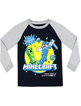 Minecraft Jungen Minecraft Langarmshirt