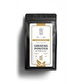 Mel and Mira Ginseng K&ouml;k Tozu, 50g, &Ouml;ğ&uuml;t&uuml;lm&uuml;ş Kırmızı Kore Ginsengi, Saf Panax Ginseng