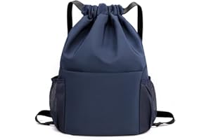 LTLSZRN Mochila con Cordón, Bolsas de Cuerdas para el Gimnasio, Mochila con cordón, mochila con cordón resistente al agua, bolsa con cincha para hombres y mujeres, Mochila Cuerdas…