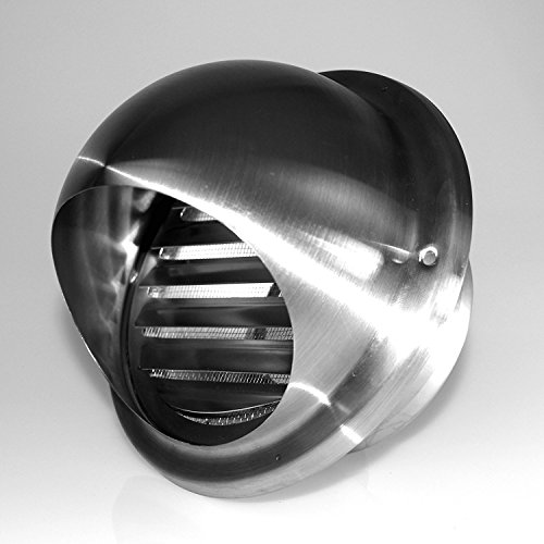 Klimapartner KWG 100 - Edelstahl Kugelhaube