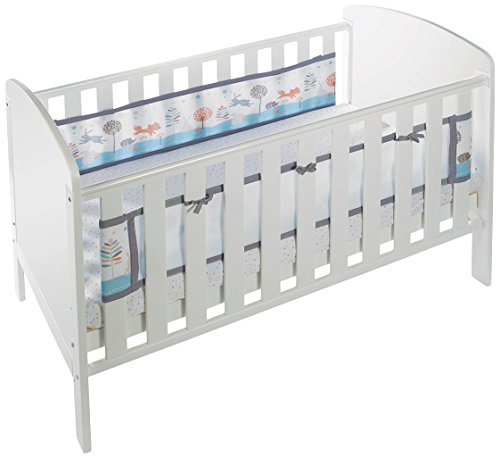 BreathableBaby 2 Sided Cot Mesh Liner (Enchanted Forest)
