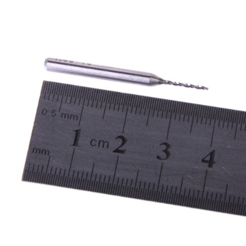 SODIAL(R) 10 Stueck PWB Druck Leiterplatte Bohrer 0.5mm - 2