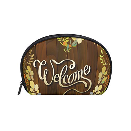 Trousse de maquillage Pochette cosmétique Welcome Flower Heart