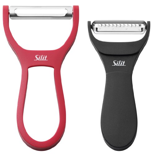 Silit 2in1 Schäler Edelstahl rostfrei 18/10 spülmaschinengeeignet - 2