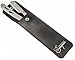 Saaqaans BSR-013 Straight Cut Throat Shaving Razor Manual Traditional Professional Barber Razor for Men With a Stylish Black Pouch (Stainless Steel SAND)