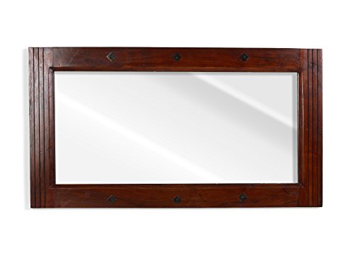 massivum Spiegel Texas 110x60x3 cm Palisander braun lackiert - 3