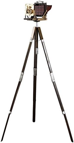 GFEI Retro camera model / creative iron floor three camera tripod nostalgic model / window decoration decoration / photography props