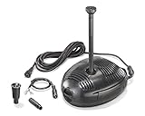 Förderleistung max. 470 l/h (12V), max. 750 l/h (24V)