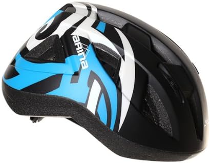 Cycle Helmet Arina Prime Matt Black Blue White Youth Medium 54-58