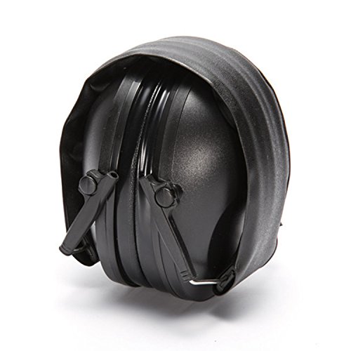 Preisvergleich Produktbild tsanglight Sicherheit Ohrenschützer, Over-Ear Ohrenschützer Ohr Schutz für Shooting Mähen NNR 21–30dB, schwarz