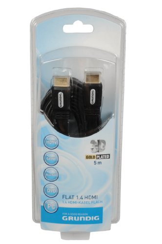 Preisvergleich Produktbild Grundig 51076 HDMI Kabel 5m