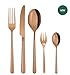 Produktbild Rosenthal Sambonet - Linear PVD - Besteckset, Besteck, Essbesteck - Farbe: Kupfer - 30-teilig - Spülmaschinenfest 462,60 €"