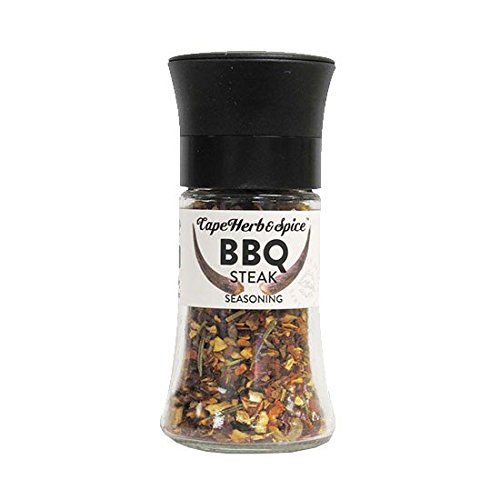 Preisvergleich Produktbild Cape Herb & Spice FB BBQ Steak Seasoning - Grinder Gewürzmühle 45g