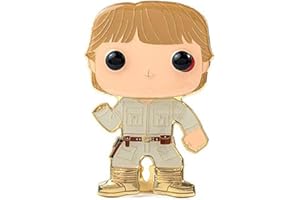 Loungefly Funko STAR WARS POP! LUKE BESPIN ENCOUNTER LRG POP! PIN - Luke Skywalker Pin en Émail - Broche Fantaisie Mignonne à Collectionner - pour les Sacs à Dos et Sacs - Idée de Cadeau