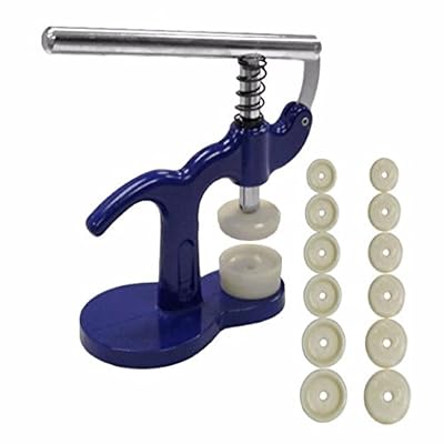 Coermason Presse de Boîtier Montre, Covermason Outil Montre Pour Fermeture La Table Arrière De Montre 12 Tailles de Moules