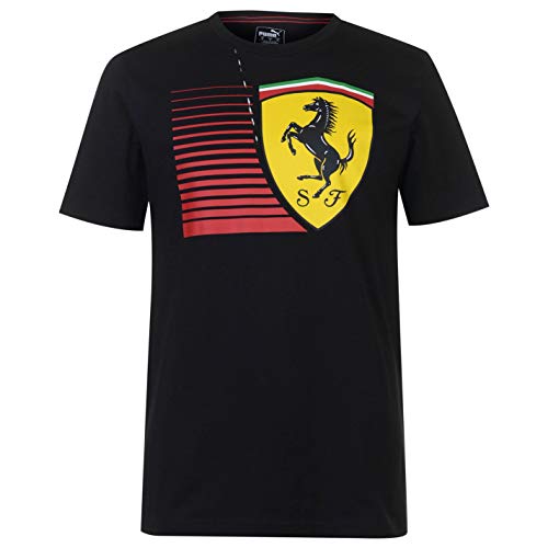 Preisvergleich Produktbild PUMA Ferrari Herren Big Shield T-Shirt Puma Black M
