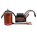Price comparison product image JIANGfu 9T 4370KV Brushless Motor + 60A ESC Speed Controller Combo ME720 for 1/10 RC Car (As, A)