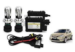 RS Enterprises Cars Etios New H4 - HID Conversion Light Kit ( 2 HID Light , 2 Blaster , Wiring ) Vehicle HID Kit for Car Headlight