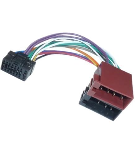 JDIEOQA Adaptateur Lot De 3 D'antenne Radio DIN Mâle Vers ISO Femelle