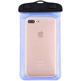 TheSmartGuard Wasserdichte Handyhülle , Hülle, Tasche, Staubdichte Schutzhülle für iPhone 7 (Plus) / 6 & 6s (Plus) / 5s / SE / 5, Galaxy S7 / S7 Edge / S6 und viele weitere Modelle bis zu 6 Zoll in blau - 