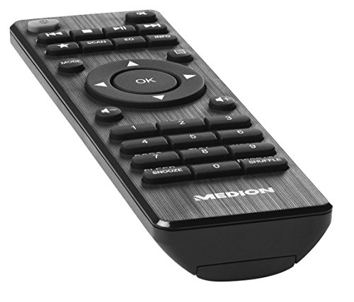 Medion 50056415 MD 87990 (2,8 Zoll TFT-Display) WLAN Internet-Radio, grau