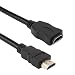 Produktbild Cyond High Speed Verlängerungskabel mit Ethernet-Kanal (HDMI-Stecker auf HDMI-Buchse Porterweiterung 4K HEC ARC 3D) geschirmt 0.5m schwarz