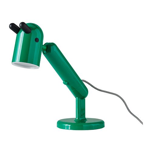 Preisvergleich Produktbild IKEA KRUX LED Arbeitsleuchte in grün; A