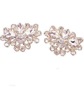 santfe Sparkling Rhinestone Schuh Clips Schnalle Hochzeit Brautschmuck Schuh Zubehör Kristall Dekoration Charms