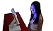 ZJchao LED Photon Beauty Light - Face Collagen Facial Skin Rejuvenation Phototherapy 3 Therapy Colors Red/Blue/Yellow - Table Top