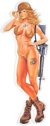 Heelinna Reflective Sexy Lady Sticker Decal for Motorcycle Car