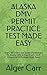Produktbild ALASKA DMV PERMIT PRACTICE  TEST MADE EASY: Over 250 Drivers test questions/Answers for Alaska DMV written Exam: 2019 Drivers Permit/License Study Book