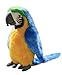 Produktbild Carl Dick Papagei blau-gelb aus Plüsch ca. 28cm 3193001