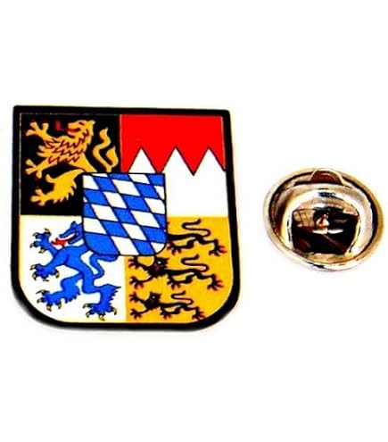 Flaggenfritze Ansteckpin Elsass – Hartemaille, Vergoldet, Ca. 2x2cm, Sammlerstück Für Flaggen-Fans