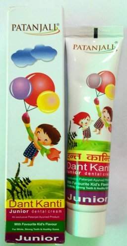 2 x Dant Kanti Junior Ayurvedic Toothpaste for Children (2 x 100gms)