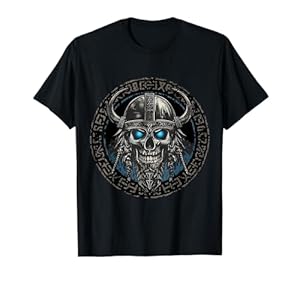 Camiseta de calavera con diseño