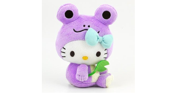 Hello Kitty Plush Purple Frog Amazon Co Uk Toys Games