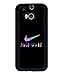 Produktbild HTC One M8 Hülle Case , Nike Hülle Case - Protective Cute Anti-Slip Cover [Unique Design]