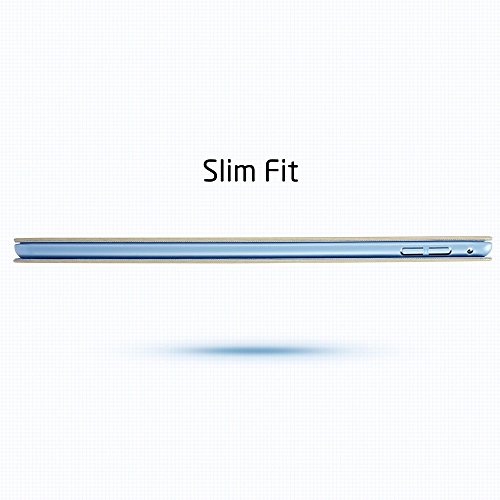 iPad Air 2 Hülle, ESR® Auto aufwachen / Schlaf Funktion und Einstellbarem Blickwinkel Funktion Schutzhülle für iPad Air 2/iPad 6 (Blau) - 2