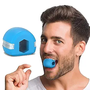 NISHAJ Jawline Exerciser Jaw, Face, and Neck Exerciser - Define Your Jawline Helps Reduce Stress and Craving | Mouth Exercise, Slim and Tone face Exerciser (Multi Color)