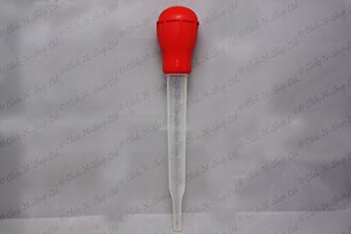 GRADUATED NON - STICK FOOD TURKEY MEAT BASTER - RED