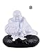 Produktbild chinesische niedliche Kleine Mönch Dekoration kreative Home Office Studie Desktop Dekoration Dekoration Zen Buddha Statue Handwerk (Stil : B)