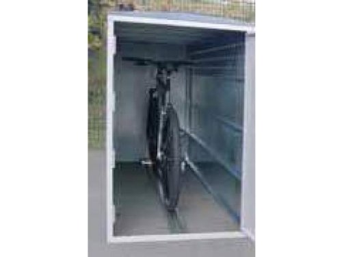 Preisvergleich Produktbild Fahrradgarage Anbausatz BikeBox 1 80x125x205cm mit Seitenwand Fahrradständer