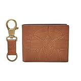 fossil cognac Kein Henkel, kein Tragegurt Fossil Herren Geschenkset Geldbörse & Schlüsselanhänger Geldbörse, Braun (Cognac), 1.9x9.5x11.4 cm