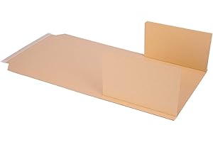 verpacking 100 Scatole per libri BV 4 | 31 x 25 x 2-7 cm | adatte per formato A4 | spedizione piego di libri